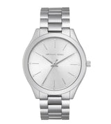 Michael Kors Slim Runway Silver Unisex Watch  MK4502 - Watches of America