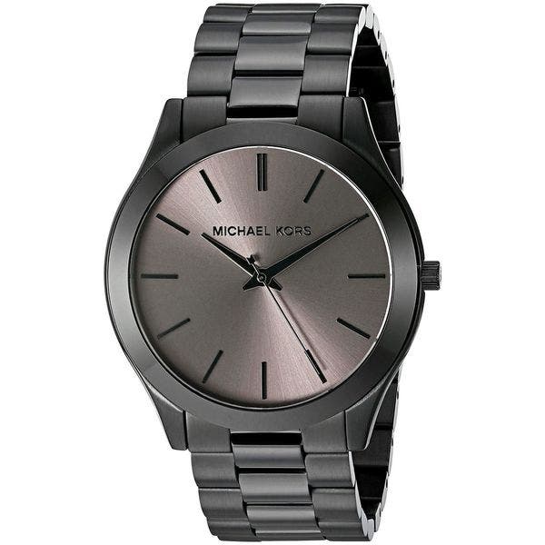 Michael Kors Slim Runway Black Dial Men's Watch  MK8507 - Watches of America