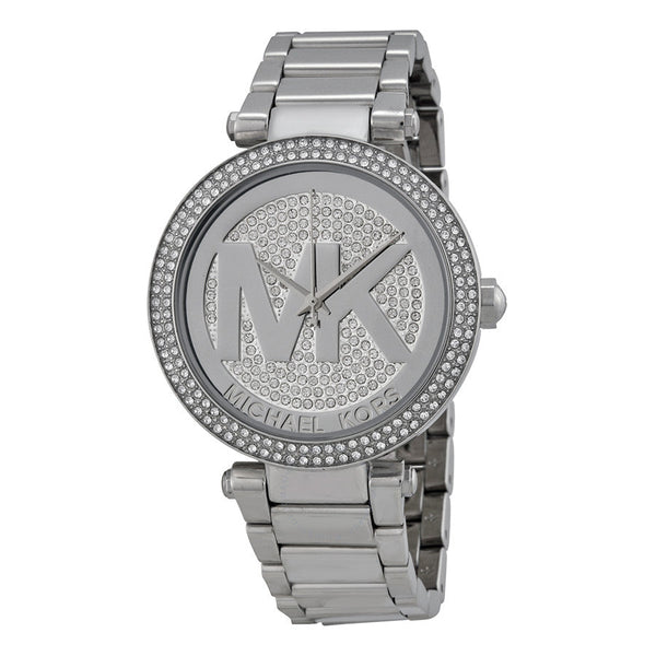 Michael Kors Parker Crystal Pave Dial Ladies Watch  MK5925 - Watches of America