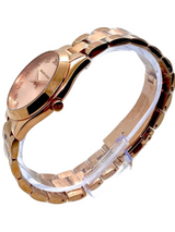 Michael Kors Mini Slim Sunway Reloj de mujer con esfera de oro rosa MK3457