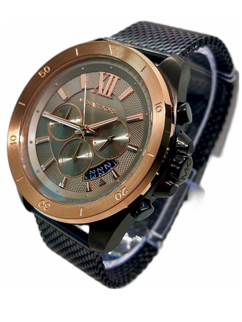 Michael Kors Brecken Chronograph Quartz Grey Dial Men's Watch MK8868