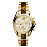 Reloj Michael Kors Mini Bradshaw de dos tonos para mujer MK5973