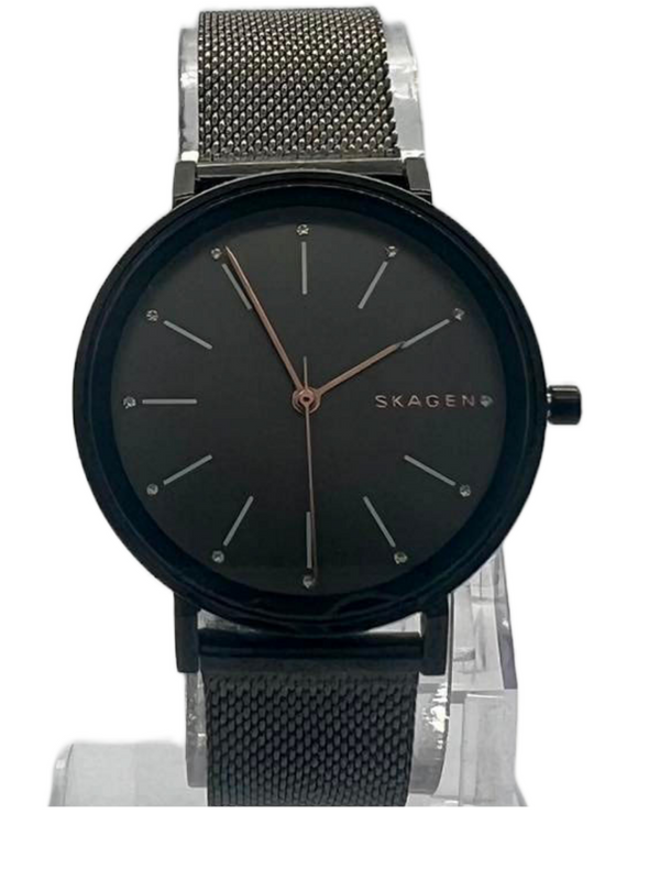 Skagen Hald Gray Dial Gunmetal PVD Ladies Watch SKW2507