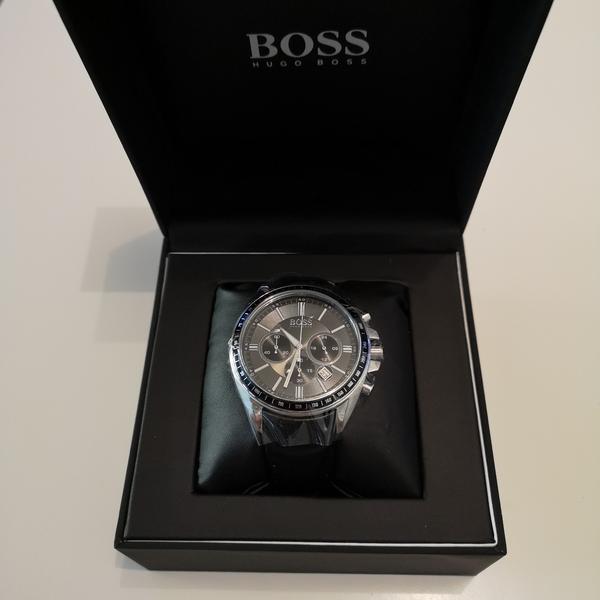 Hugo Boss Chronograph Black Dial Men's Watch 1513085 – Watches of