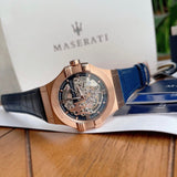 Maserati Watch Automatic Skeleton Rose-Gold Men's Watch R8821108022 - Watches of America #3