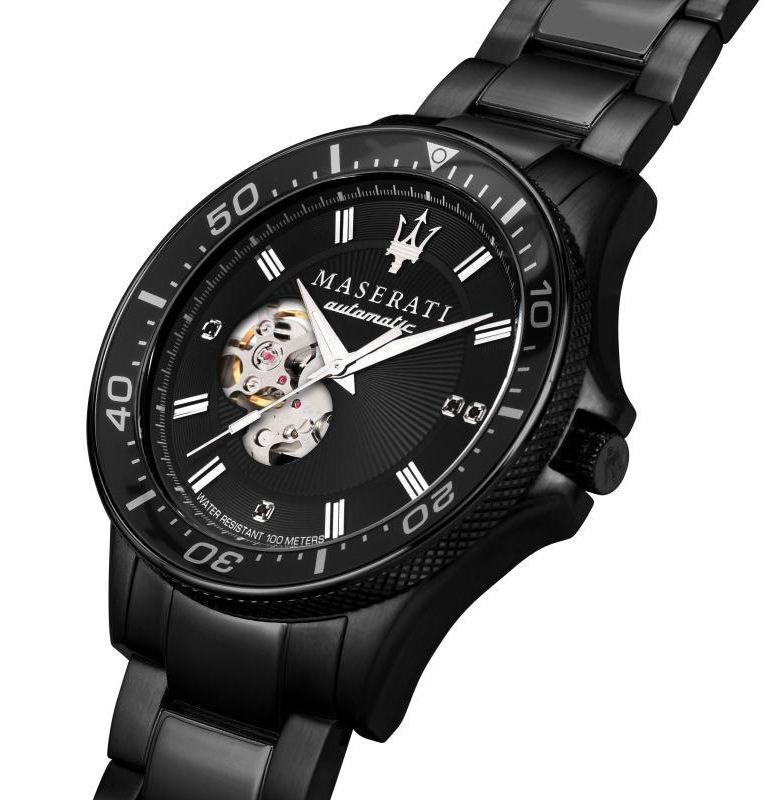Maserati Sfida Diamonds Mechanical Men's Watch R8823140005 - Watches of America #6