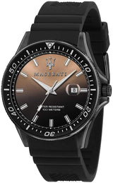 Maserati Sfida Black Silicone Quartz Men's Watch  R8851140001 - Watches of America