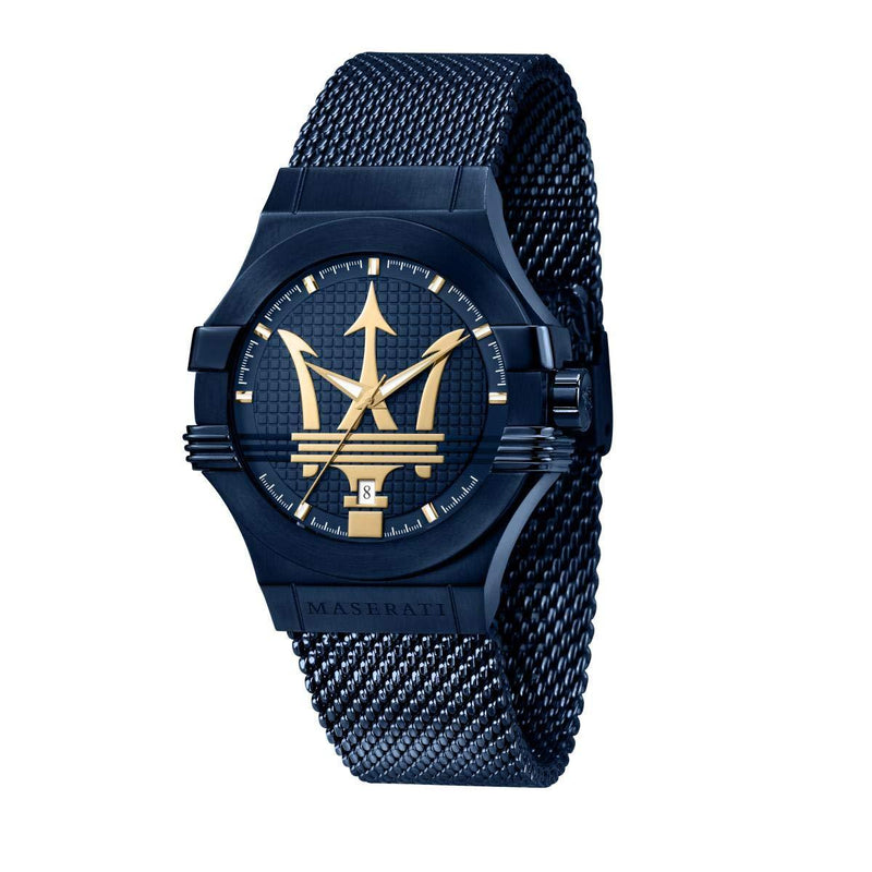 Maserati Potenza Analog Blue Dial Men's Watch  R8853108008 - Watches of America