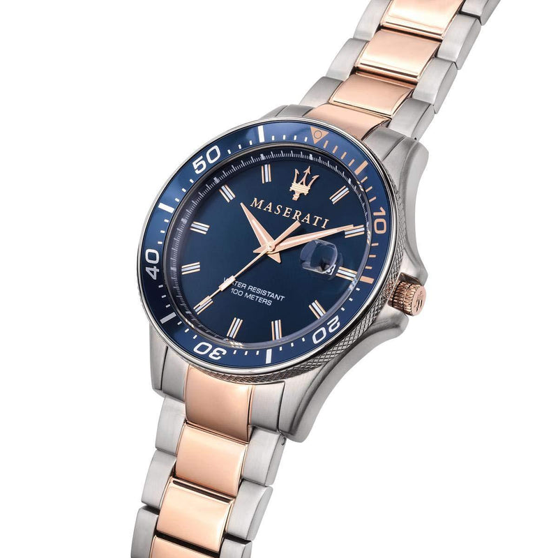 Maserati Sfida Analog Blue Dial Men's Watch R8853140003 - Watches of America #3
