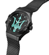 Maserati Potenza Aqua Edition Black Mesh Men's Watch R8853144002 - Watches of America #4