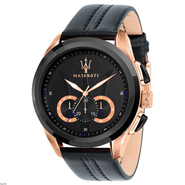 Reloj Maserati Traguardo Cronógrafo Esfera Negra Hombre R8871612025