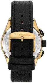 Maserati Black Leather Men's Watch R8871612033 - Watches of America #3