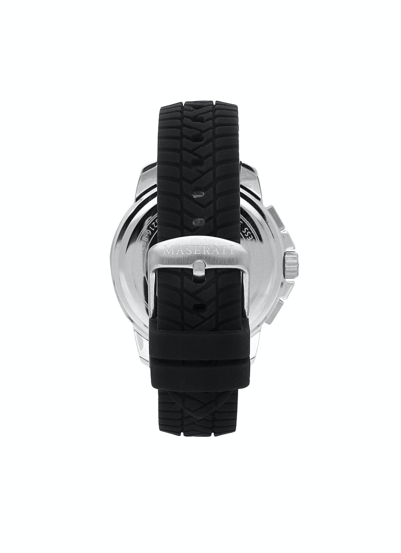 Maserati Black Silicone Quartz Fashion Men's Watch R8871621014 - Watches of America #4
