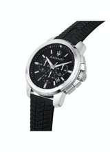 Maserati Black Silicone Quartz Fashion Men's Watch R8871621014 - Watches of America #5