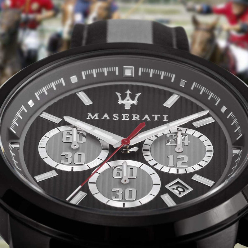 Maserati Analog Black Dial Men's Watch R8871637002 - Watches of America #5