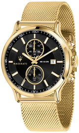 Maserati Epoca 42mm Gold Mesh Men's Watch  R8873618007 - Watches of America