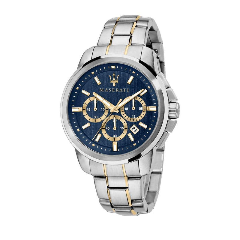 Maserati Successo Chronograph Quartz Blue Dial Men's Watch R8873621016