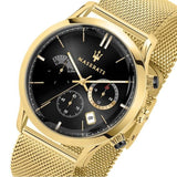 Maserati Ricordo Chronograph Black Dial Men's Watch#R8873633003 - Watches of America #2