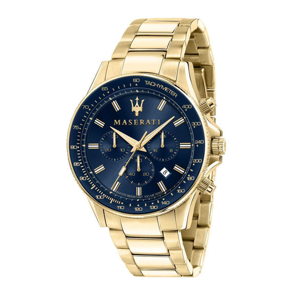 Analog Blue Watch Men\'s Watches – America R8873640008 Maserati Dial of Sfida