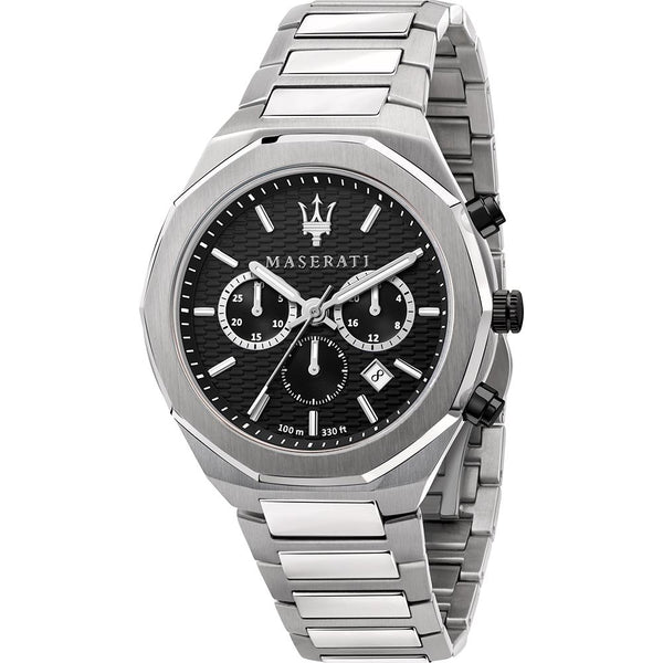 Maserati Stile Chronograph Stainless Steel Men's Watch  R8873642004 - Watches of America