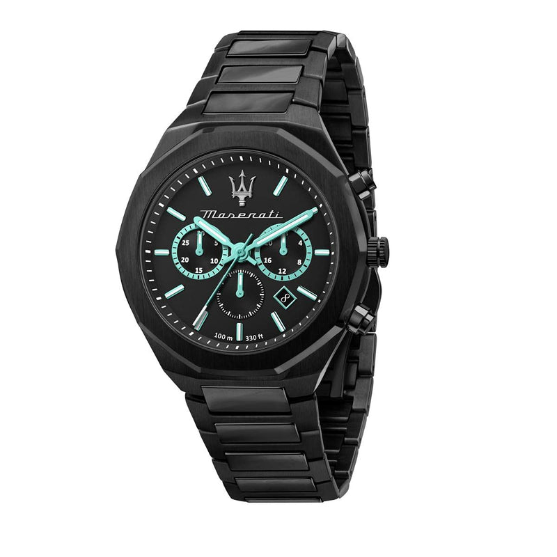 Maserati Stile Analog Black Dial Men's Watch  R8873644001 - Watches of America