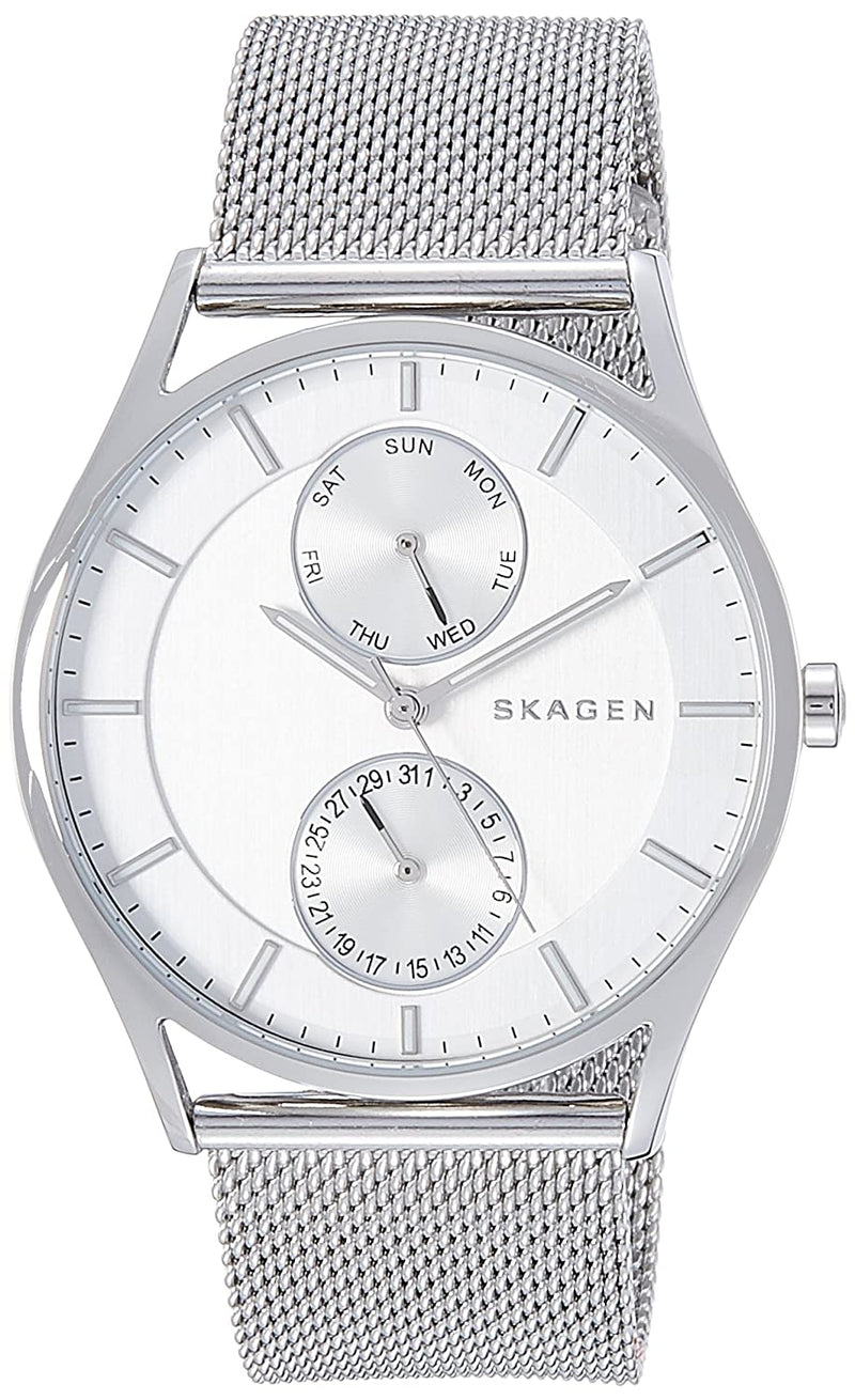 Skagen Holst Analog Silver Dial Men's Watch  SKW1065 - Watches of America