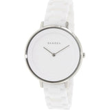 Skagen Ditte White Ceramic Bracelet Ladies Watch  SKW2300 - Watches of America