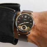 Fossil The Commuter Reloj para hombre con esfera negra ME1165