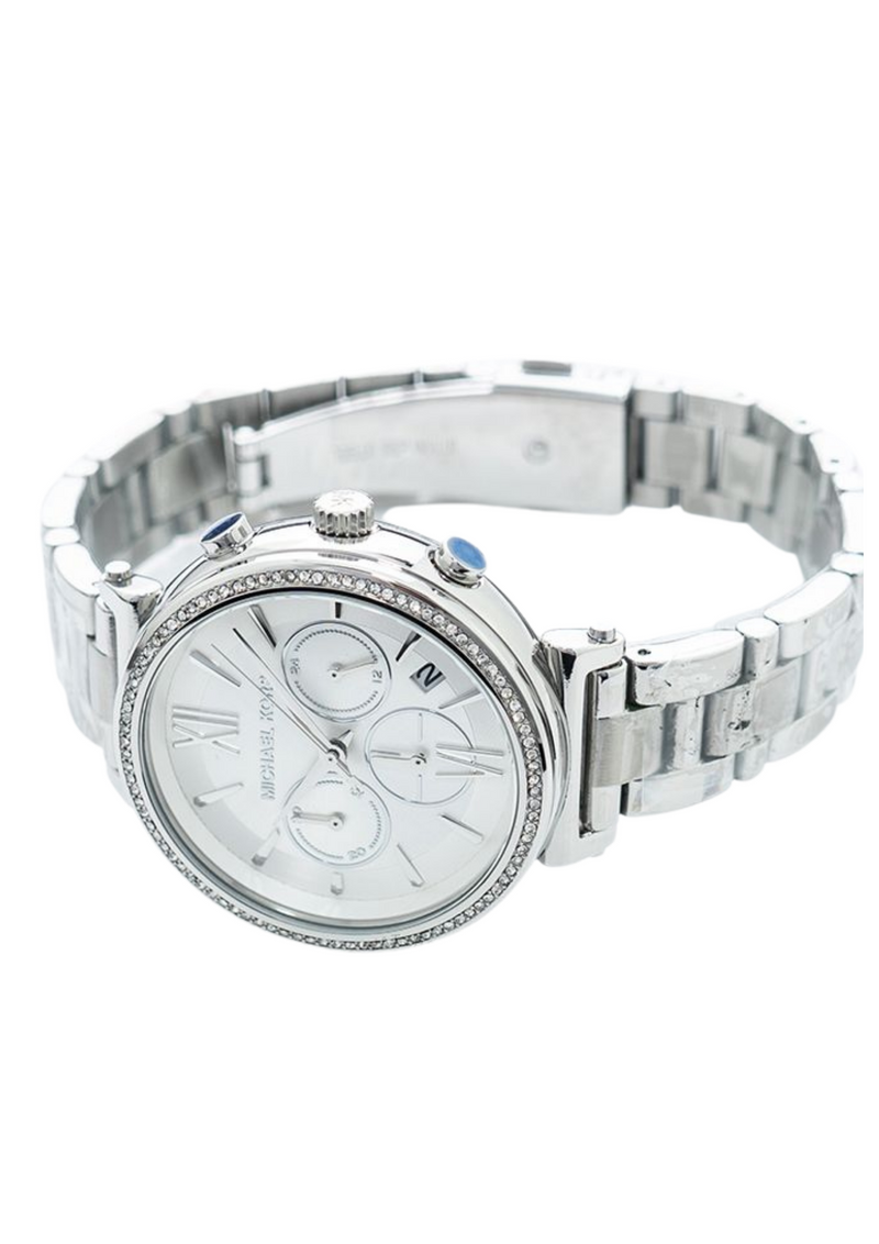Michael Kors Sofie Chronograph Silver Dial Ladies Watch MK6575