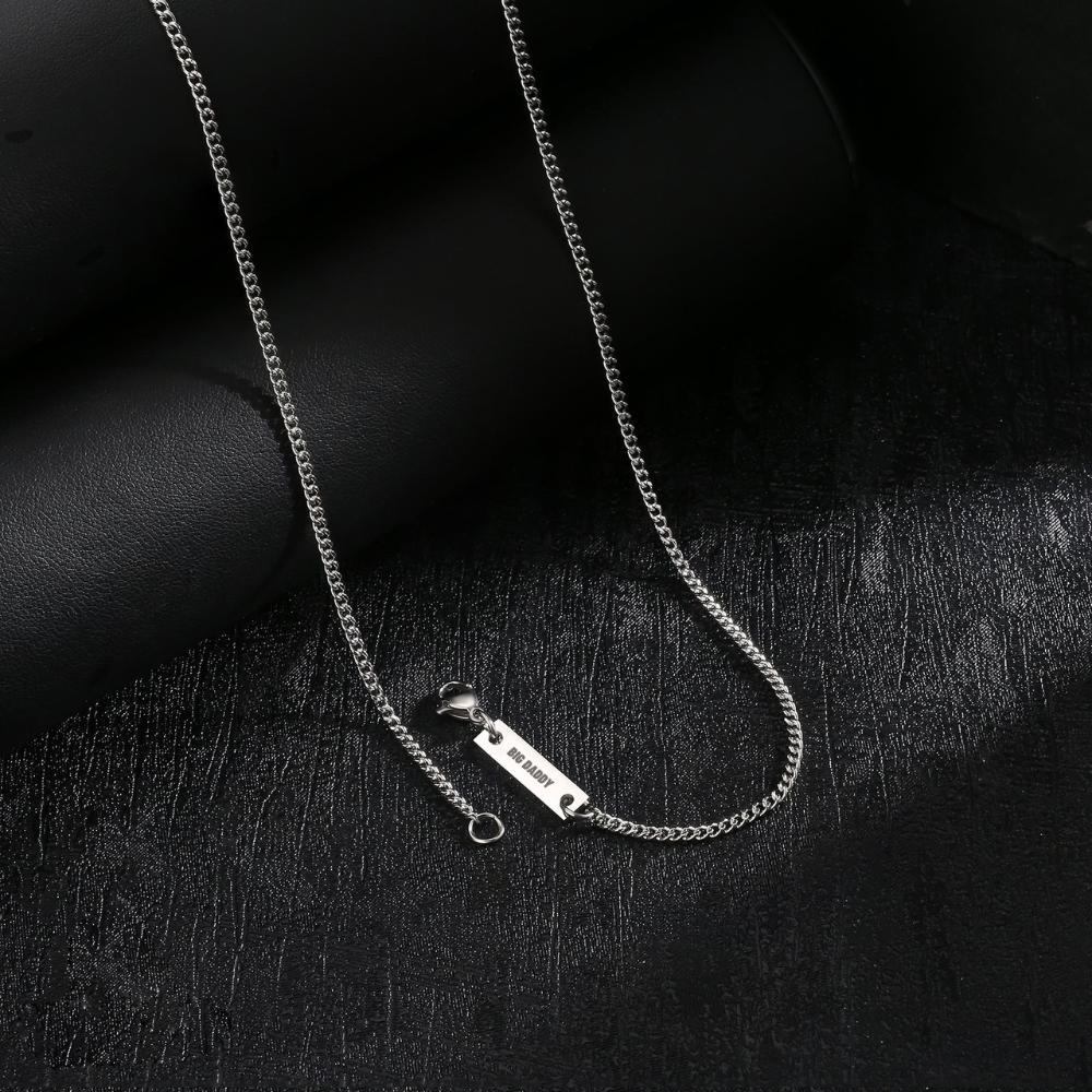 Big Daddy 2mm Cuban Silver Chain