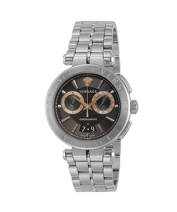 Versace Aion Chronograph Silver Men's Watch VE1D01019 - Watches of America #2