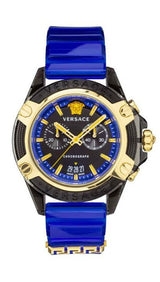 Versace Icon Active Watch Silicone Strap Men's Watch  VEV700521 - Watches of America