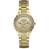 Guess Sparkling Hi-Energy Gold-Tone Women's Watch  W0111L2 - Watches of America