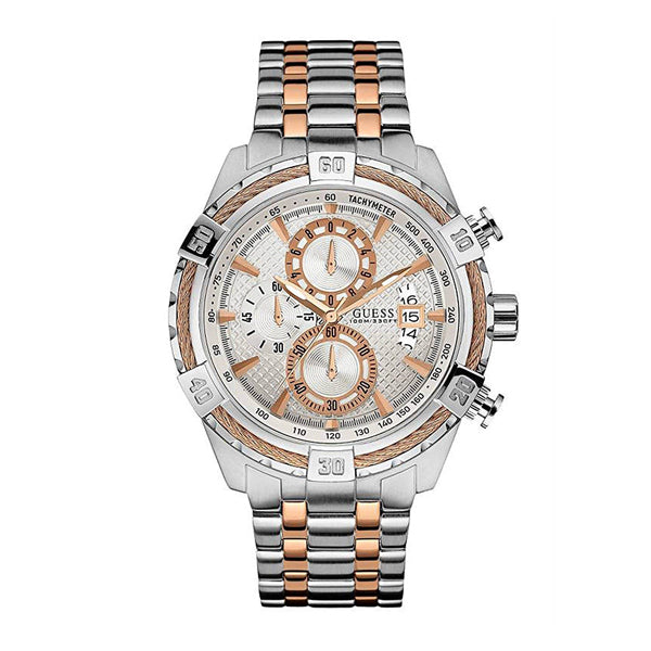 Guess Casual Watch For Men Analog Stainless Steel Men's Watch  W0522G4 - Watches of America