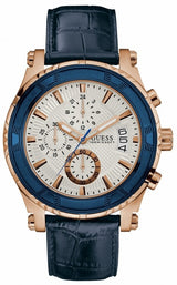 Guess Pinnacle Chronograph Silver Dial Men's Watch Men's Watch  W0673G6 - Watches of America