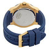 Guess Force Blue Dial Yellow Gold PVD Men's Watch W0674G2
