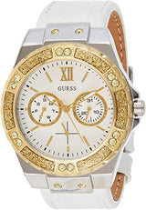Guess Limelight White Dial Multi-function Women's Watch  W0775L8 - Watches of America