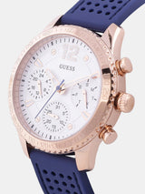 Guess White Analogue Women's Watch  W1025L4 - Watches of America
