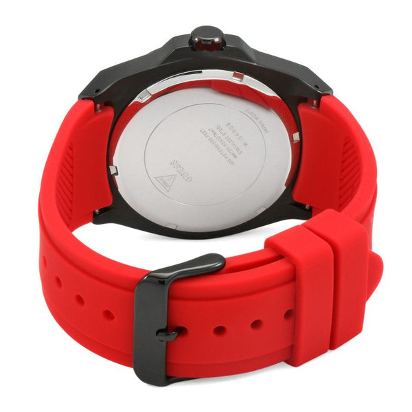 Guess Mens' Legacy Red Silicone Band Men's Watch W1049G6 - Watches of America #2