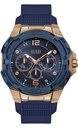 Reloj Guess Genesis Cuarzo Esfera Azul Hombre W1254G3