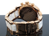 Nixon 42-20 Chronograph Rose Gold & White Unisex Watch Unisex Watch A037-1046 - Watches of America #5