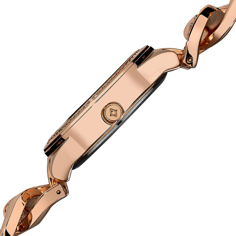 Akribos Multi-Function Rose Dial Rose Gold-tone Ladies Watch #AK558RG - Watches of America #4