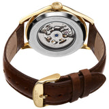Akribos XXIV Automatic White Dial Men's Watch #AK1057YGBR - Watches of America #4