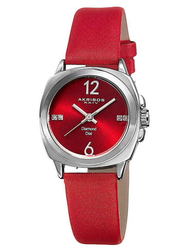 Akribos XXIV Base Metal Ladies Watch #AK742RD - Watches of America