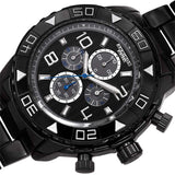 Akribos XXIV Black Dial Chronograph Men's Watch #AK814BK - Watches of America #4