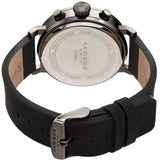 Akribos XXIV Quartz Black Dial Black Leather Men's Watch #AK1028BK - Watches of America #4