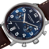 Akribos XXIV Quartz Blue Dial Men's Watch #AK1023SSBU - Watches of America #2