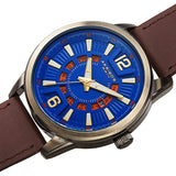 Akribos XXIV Quartz Blue Dial Men's Watch #AK1079BUBR - Watches of America #2