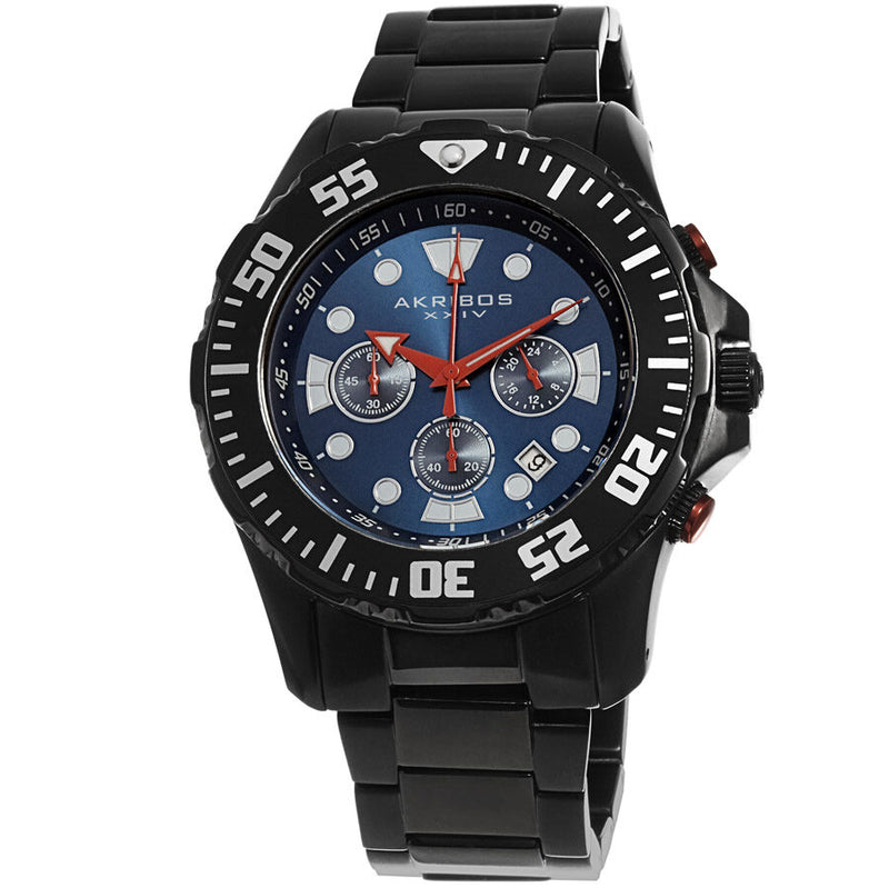 Akribos XXIV Blue Men's Watch #AK661BK - Watches of America