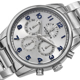 Akribos XXIV Chronograph Quartz Silver Dial Men's Watch #AK1042SS - Watches of America #2